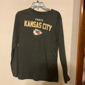 Kansas City Chiefs long sleeve polyester shirt